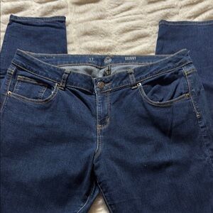 So Junior's Blue Skinny Jeans size 17 NWOT
